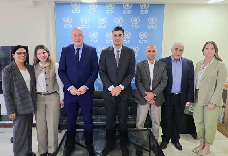An MOU was signed during a meeting attended by MAP Chief Executive Officer Stephen Cutts, Director of Programmes Sameer Sah, and Lebanon Director Wafa Dakwar. UNRWA was represented by the Deputy Director of UNRWA Affairs (Programmes), Oliver Bridge.
