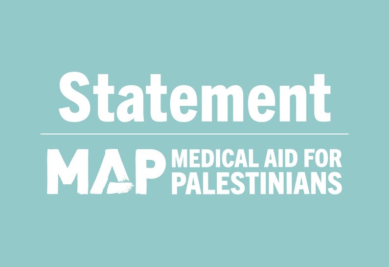 MAP statement card in blue.