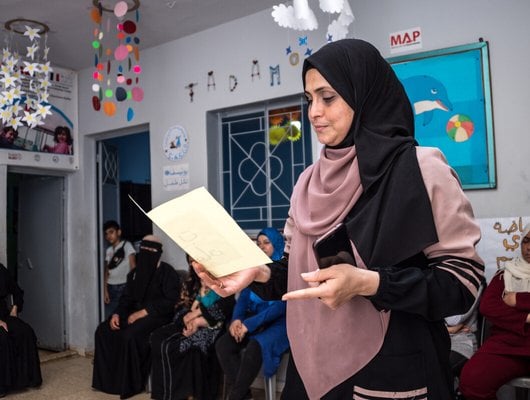 Solidarity Centre in Shatila refugee camp