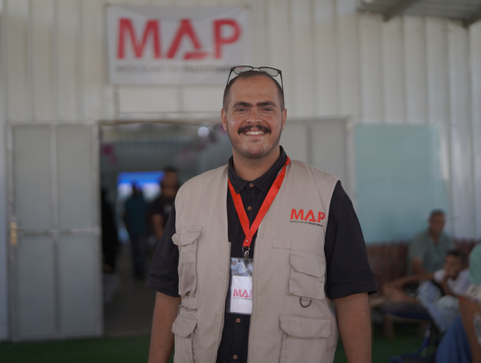 Photo of Sobhi Awaja, MAP Rehabilitation Coordinator