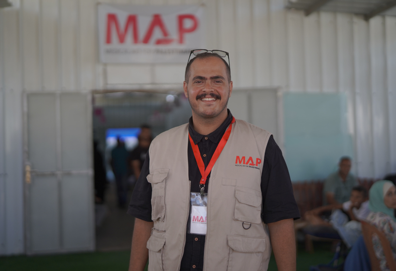 Photo of Sobhi Awaja, MAP Rehabilitation Coordinator