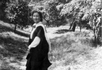 Runa Blyth Mackay when she was younger