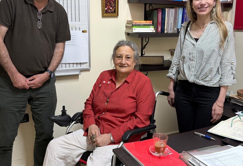 MAP's Interim CEO Steve Cutts visits the Lebanon team