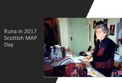 Runa in 2017, Scottish MAP Day